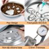 Hot Multifunctional Water Bowl 304 Stainless Steel Easy To Clean Slow Food Bowl Anti-Choking Bowl Anti-Overeating Silicone Non-Slip Medium And Large Dog  Dog Rice Bowl - Image 6